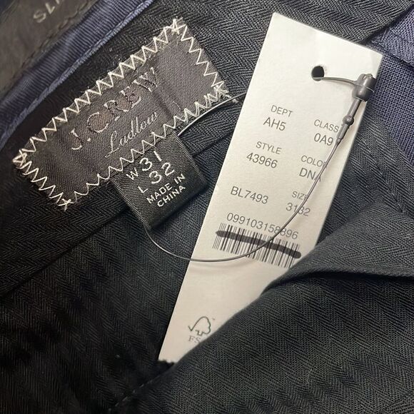 J. Crew Ludlow Slim-fit suit pant in Italian wool* - Picture 7 of 7